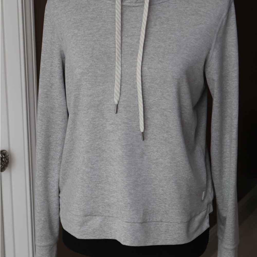 Vuori Light Gray Women's Hoodie